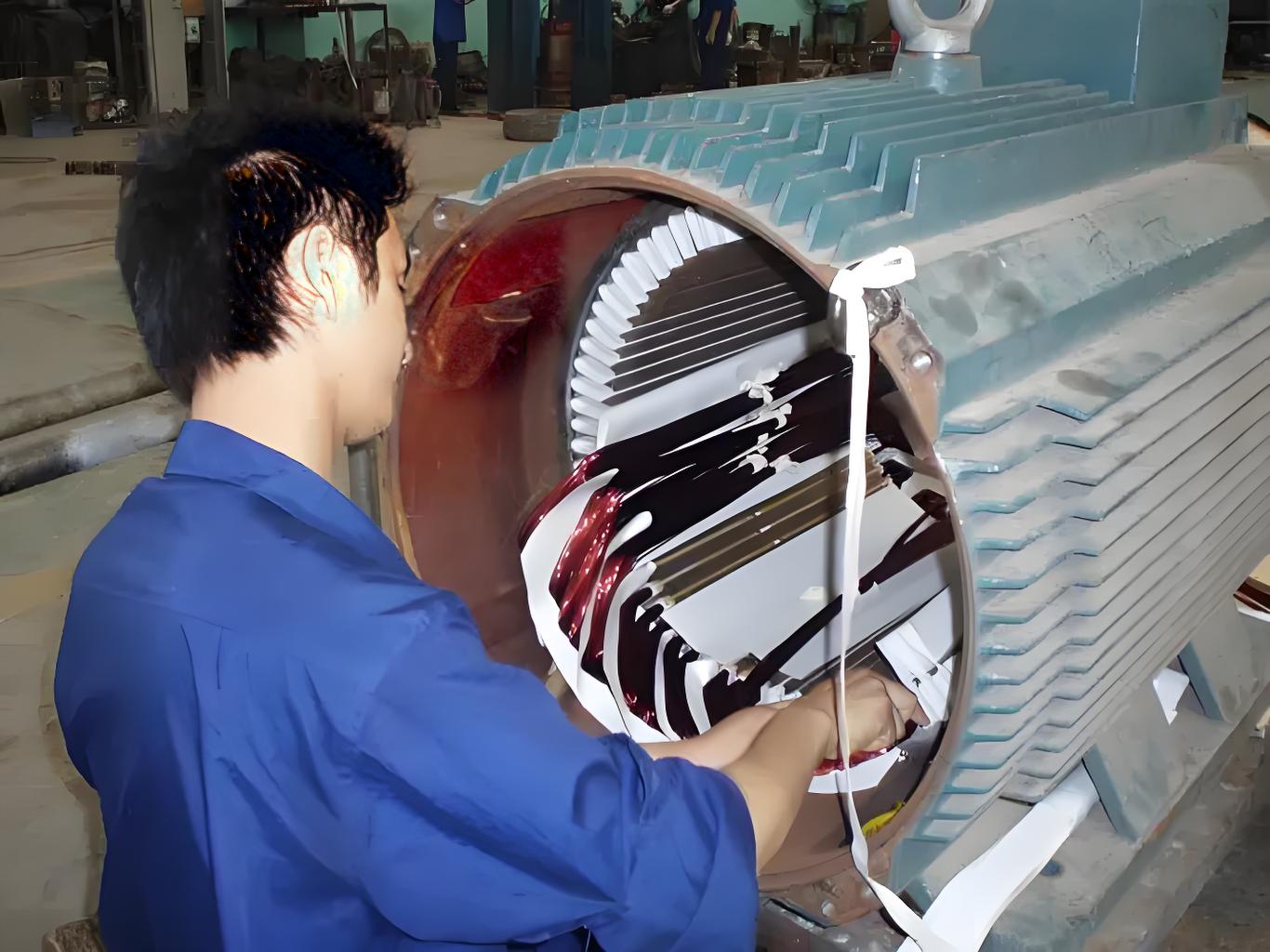 大型電機維修前的準(zhǔn)備工作